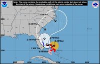 Track of Hurricane Dorian