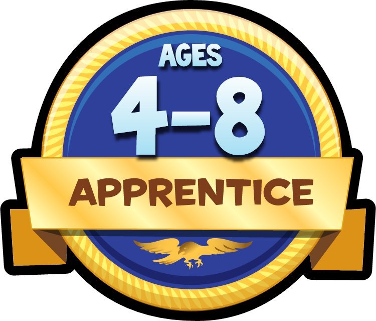 Apprentice level ages 4-8