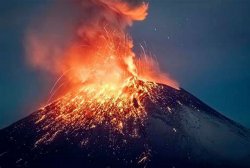 Popocatpetl Volcano eruption