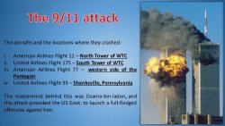 The 9/11 attack