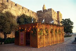 Sukkah in Jerusalem