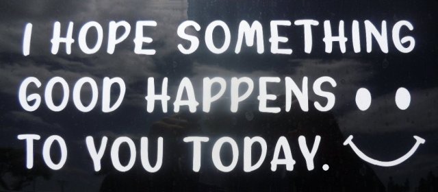 Something good