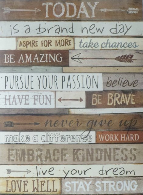 Today is a brand new day